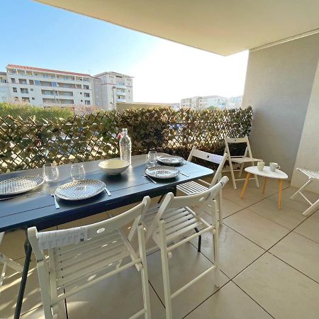 3P Climatise Avec Parking, Piscine, Proche Plage Et Commerces A Sete - Fr-1-338-497 Bagian luar foto