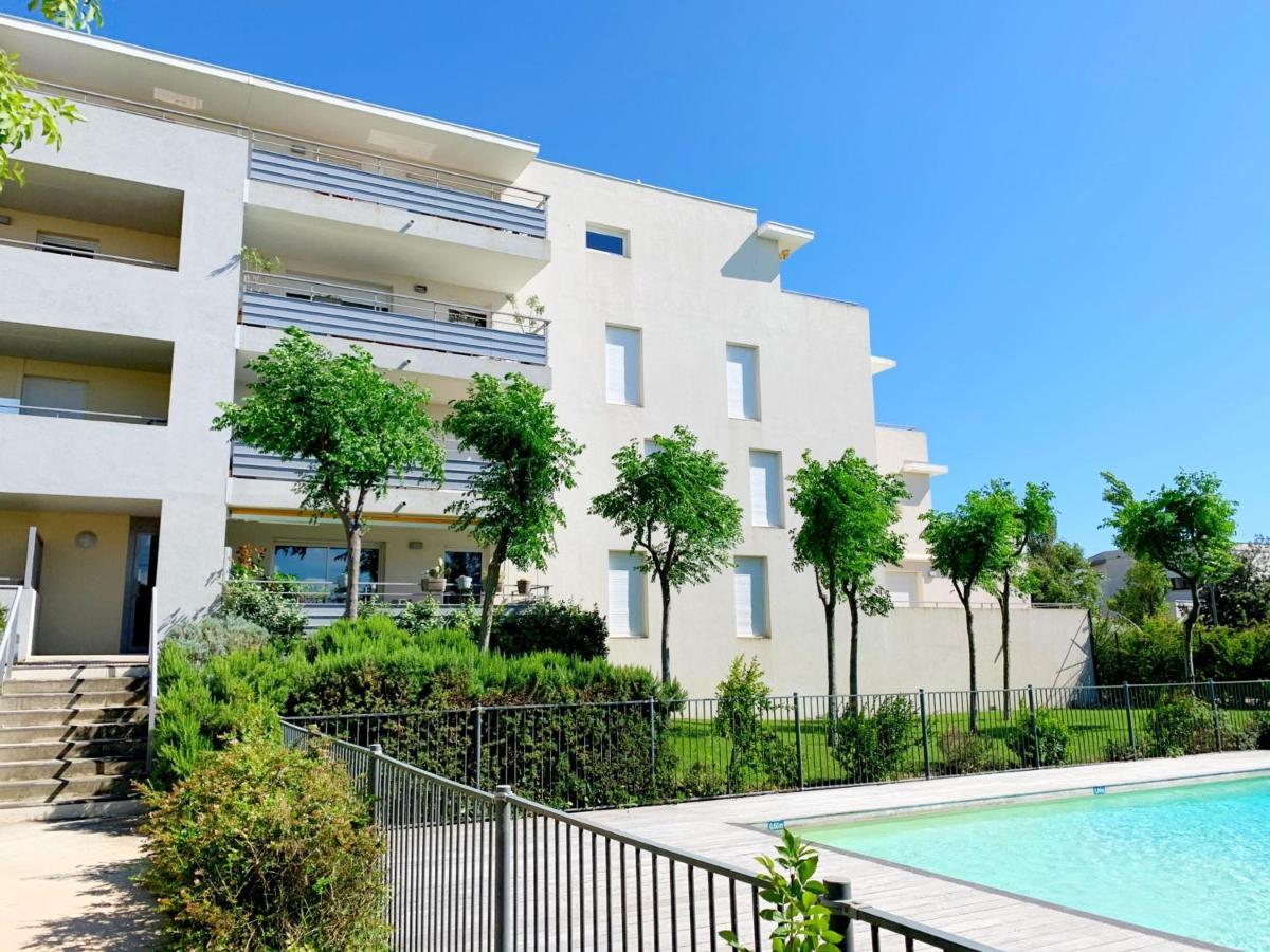 3P Climatise Avec Parking, Piscine, Proche Plage Et Commerces A Sete - Fr-1-338-497 Bagian luar foto