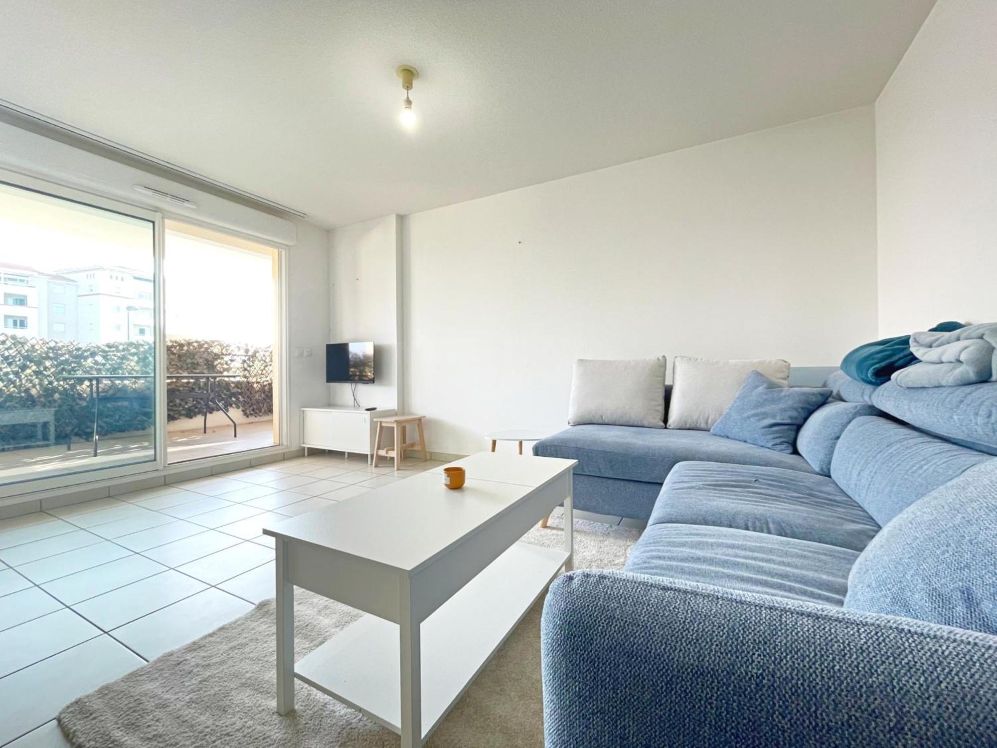 3P Climatise Avec Parking, Piscine, Proche Plage Et Commerces A Sete - Fr-1-338-497 Bagian luar foto